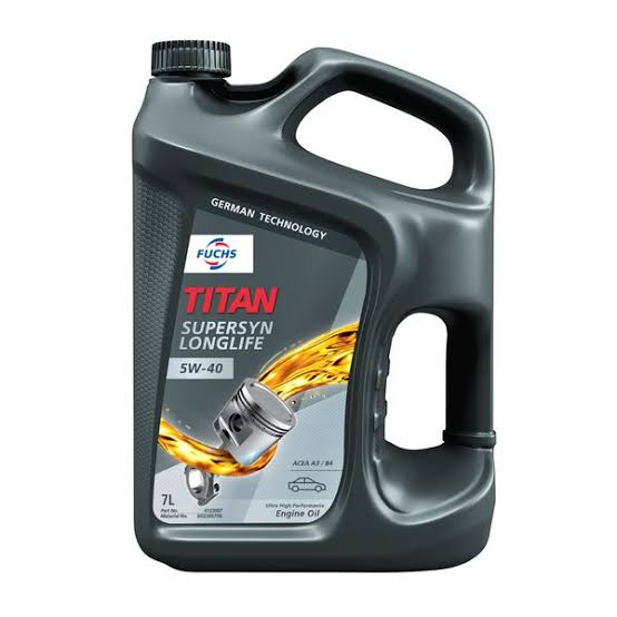 FUCHS ENGINE OIL 5W40 5L
